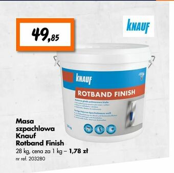 Masa szpachlowa Knauf Rotband Finish
