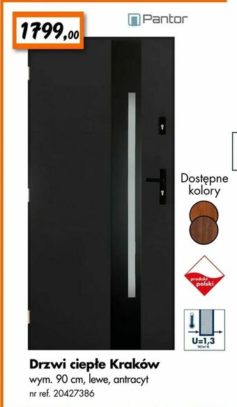Bricoman Drzwi ciepłe Kraków oferta
