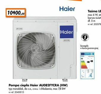 Bricoman Pompa ciepła Haier AU082FYCRA (HW) oferta