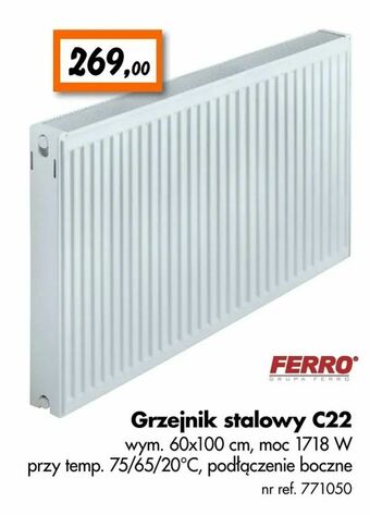 Bricoman Grzejnik stalowy C22 oferta