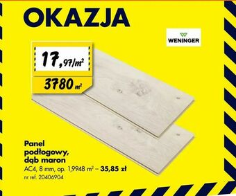 Bricoman Panel podłogowy, dąb maron oferta