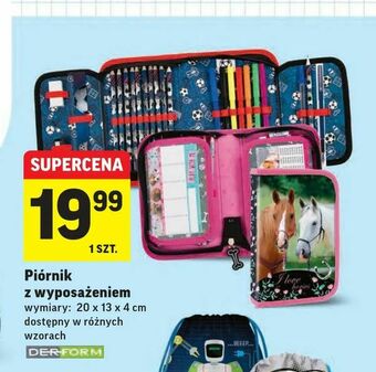 Piórnik z wyposażeniem