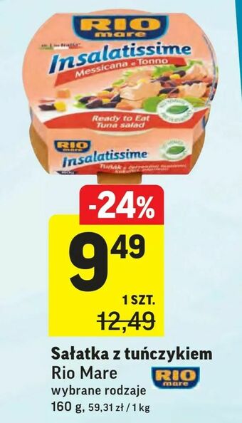 Intermarche Sałatka z tuńczykiem oferta