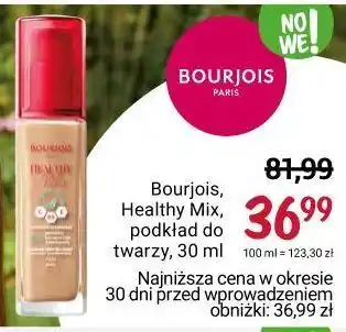 Rossmann Podkład nr. 52 vanilla bourjois healthy mix oferta