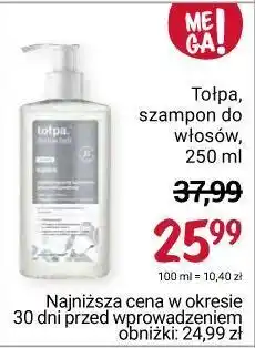 Rossmann Szampon przeciwłupiezowy tołpa dermo hair oferta