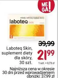 Rossmann Kapsułki ujędrniające i uelastyczniające skórę laboteq skin oferta