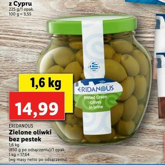 Lidl Zielone oliwki bez pestek oferta