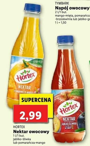 Lidl Nektar owocowy oferta