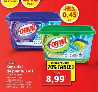 Lidl Kapsułki do prania 3 w 1 oferta