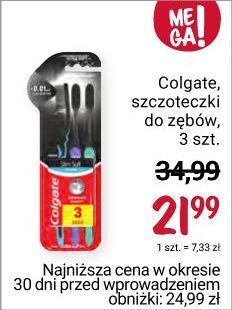 Rossmann Szczoteczka do zębów miękka charcoal colgate slim soft oferta