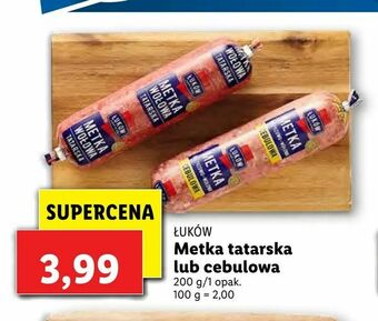 Lidl Metka tatarska lub cebulowa oferta