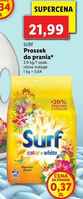 Lidl Proszek do prania oferta