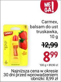 Rossmann Balsam do ust truskawkowy carmex oferta