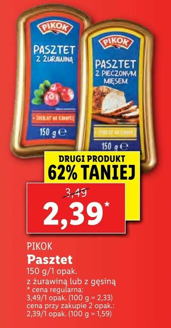 Lidl Pasztet oferta