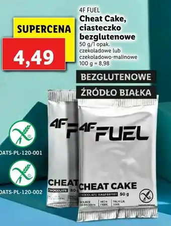 Lidl Cheat Cake, ciasteczko bezglutenowe oferta