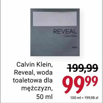Rossmann Calvin Klein, Reveal, woda toaletowa dla mężczyzn oferta
