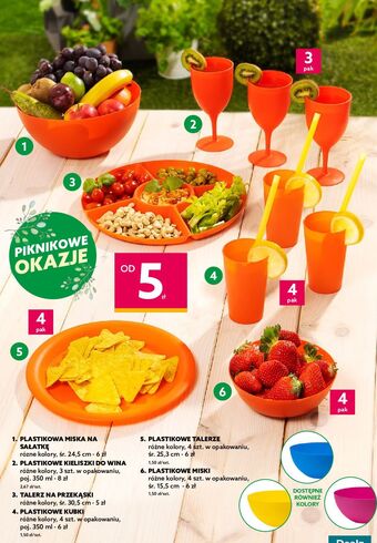 Dealz Kieliszki do wina plastikowe 350 ml oferta