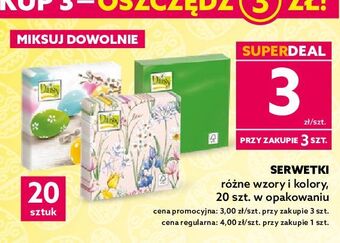 Dealz Serwetki daisy oferta