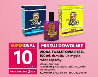 Dealz Woda toaletowa rebel queen oferta