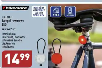 ALDI Lampki rowerowe led bikemate oferta