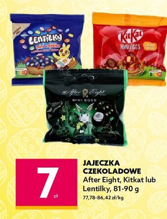Dealz Jajka czekoladowe kitkat mini eggs oferta