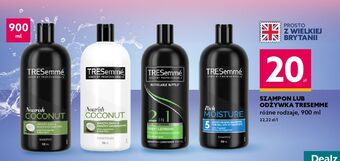 Dealz Odżywka do włosów nourish coconut tresemme oferta