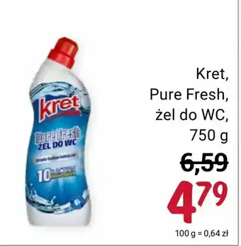 Rossmann Kret, Pure Fresh, żel do WC oferta