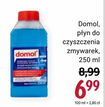 Rossmann Domol, płyn do czyszczenia zmywarek oferta