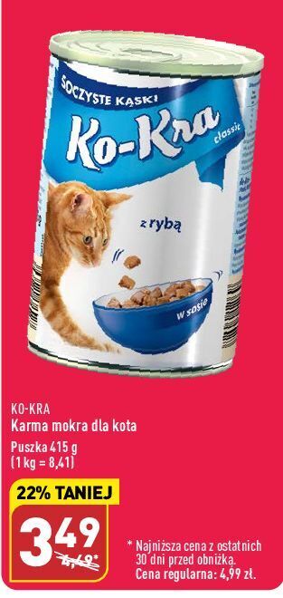 ALDI Karma soczyste kąski z rybą ko-kra oferta