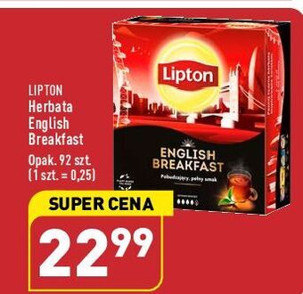ALDI Herbata lipton daring english breakfast oferta