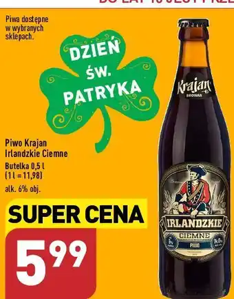 ALDI Piwo krajan irlandzkie ciemne oferta