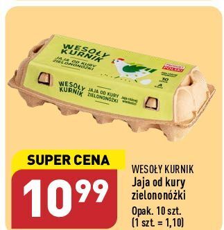 ALDI Jaja od kury zielononóżki wesoły kurnik oferta