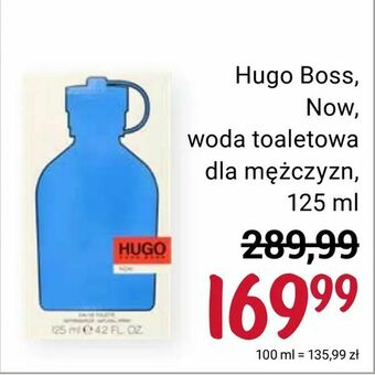 Rossmann Hugo Boss, Now, woda toaletowa dla mężczyzn oferta
