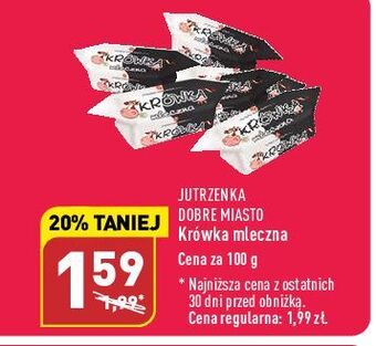 ALDI Krówki mleczne jutrzenka dobre miasto oferta