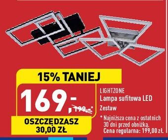 ALDI Lampa sufitowa led lightzone oferta