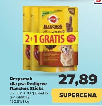 Netto Przysmak dla psa originals wołowina pedigree ranchos oferta
