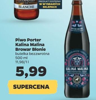 Netto Piwo kalina malina oferta