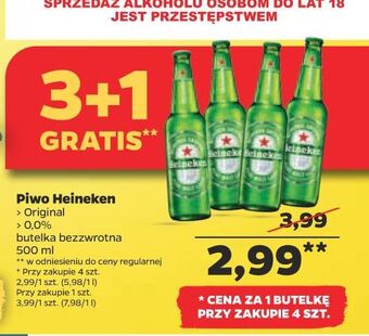 Piwo heineken 0.0%