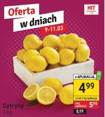 Stokrotka Market Cytryny 1 kg oferta