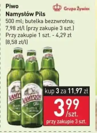 Stokrotka Market Grupa Żywiec Piwo Namysłów Pils 500 ml oferta