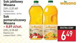 Stokrotka Market Wosana Sok jabłkowy 2,8 L oferta