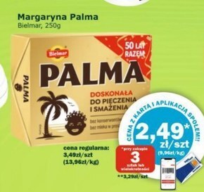 Społem Bielmar palma margaryna 250 g oferta