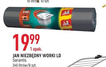 E.Leclerc Worki na śmieci 240 l jan niezbędny oferta