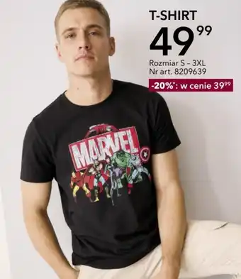 Takko Fashion T-shirt męski marvel oferta