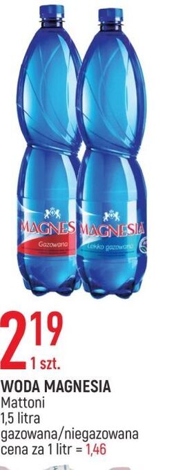 E.Leclerc Woda gazowana magnesia oferta