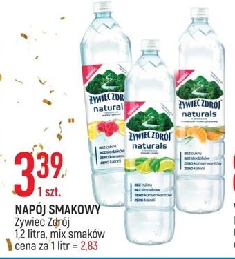E.Leclerc Woda z nutą limonki i mięty żywiec zdrój naturals oferta