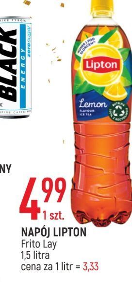 E.Leclerc Herbata mrożona lemon lipton ice tea oferta