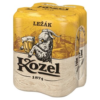E.Leclerc Kozel ležák piwo jasne 2 l (4 x 0,5 l) oferta