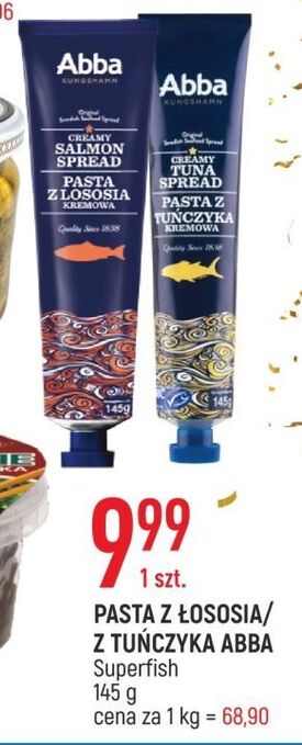 E.Leclerc Pasta z tuńczyka abba oferta