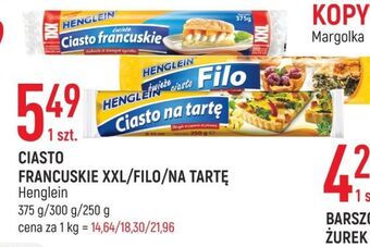 E.Leclerc Ciasto francuskie xxl henglein oferta